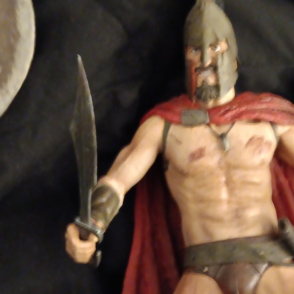 King Leonidas speaking action figure - Picture 6 of 6